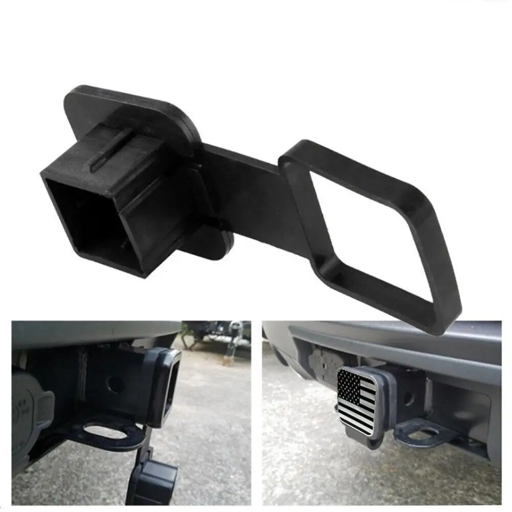 Silica Gel Car Plug Cover Trailer Hook Dustproof Plug Square Mouth Protective Cover for Ford Maverick 2022+ Accessories