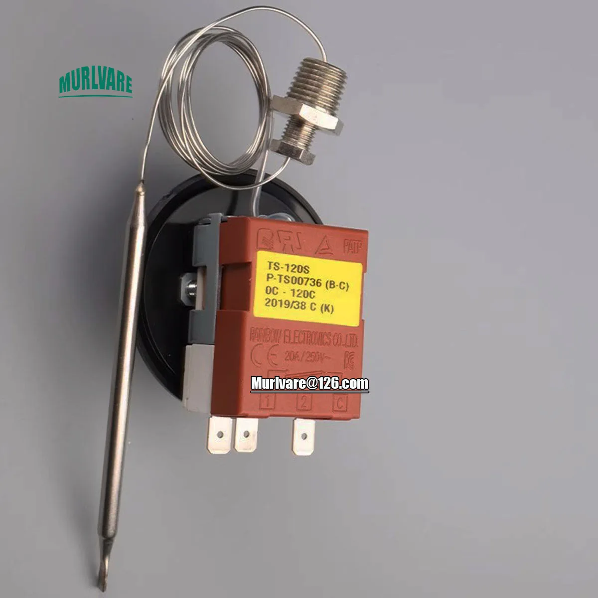 ملحقات موقد الفرن المقلاة الهوائية 0-120 50-320 0-200 TS-120S TS-320S TS-200S مقبض التحكم في درجة الحرارة ترموستات #4