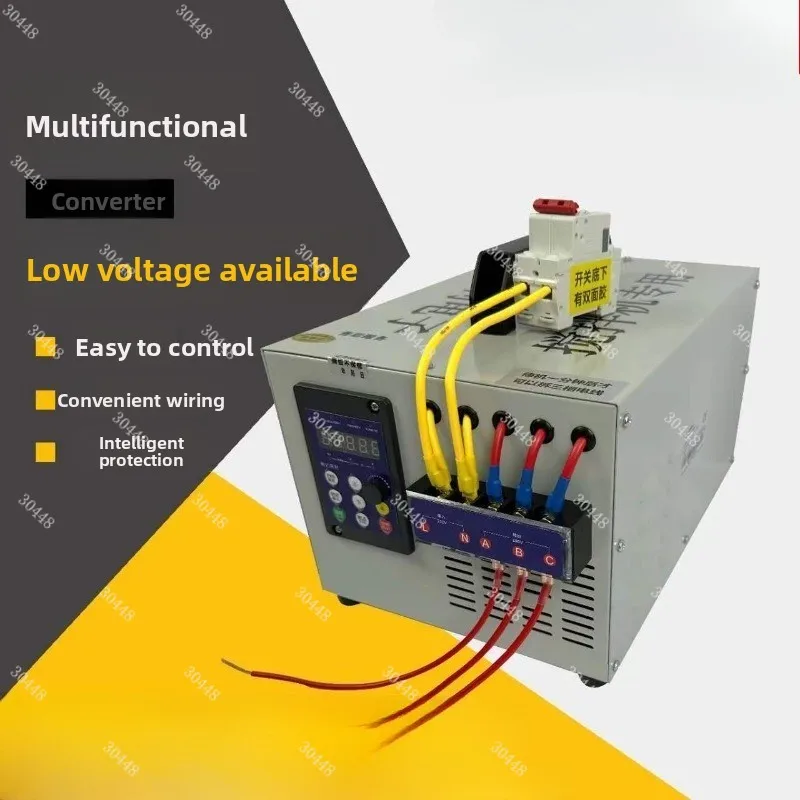 220V to 380V Universal Frequency Converter Single Phase to Three Phase Step-Up Converter