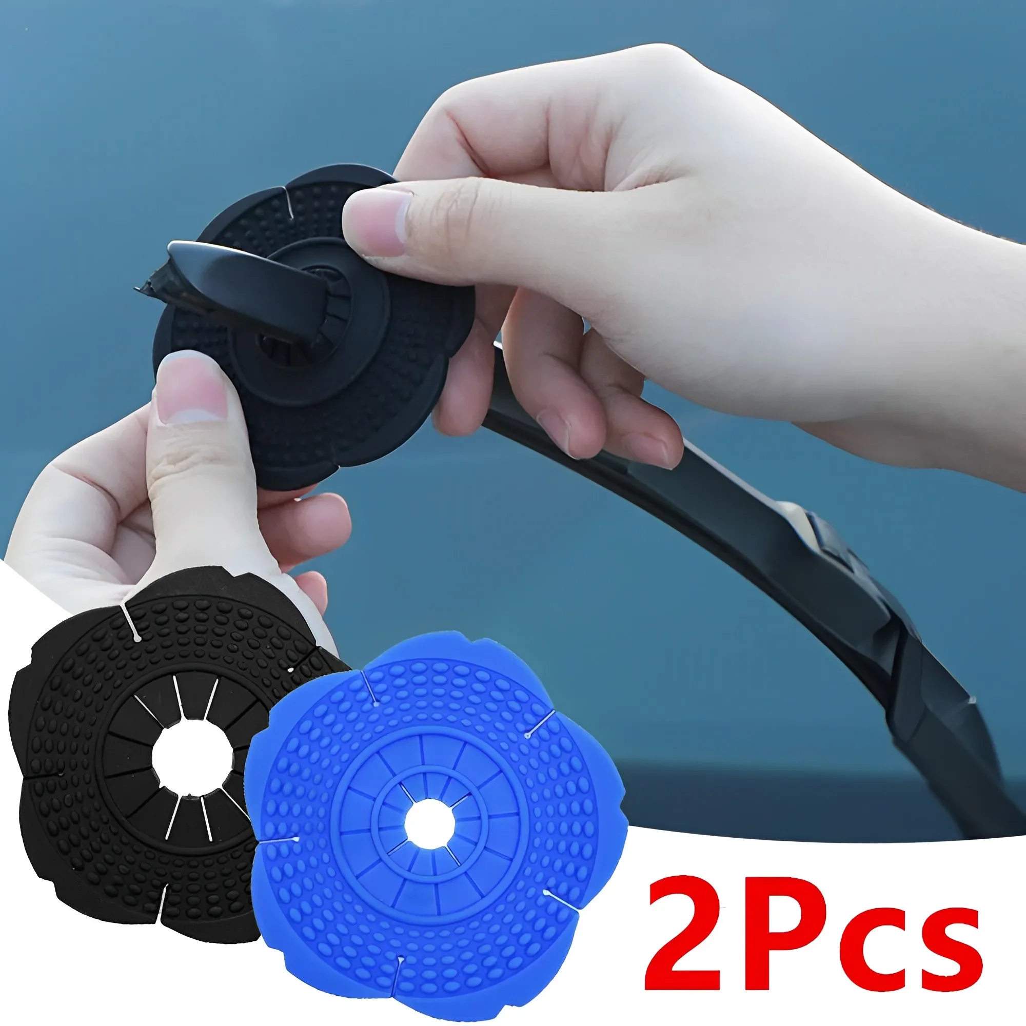

Universal Car Windshield Wiper Hole ProtectIve Cover Silicone Dustproof Debris Leaves Protection Cover Sleeve Auto Accessories