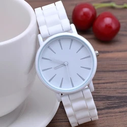 Reloj de silicona con esfera grande para mujer, pulsera de cuarzo simple, elegante, a la moda, CE76