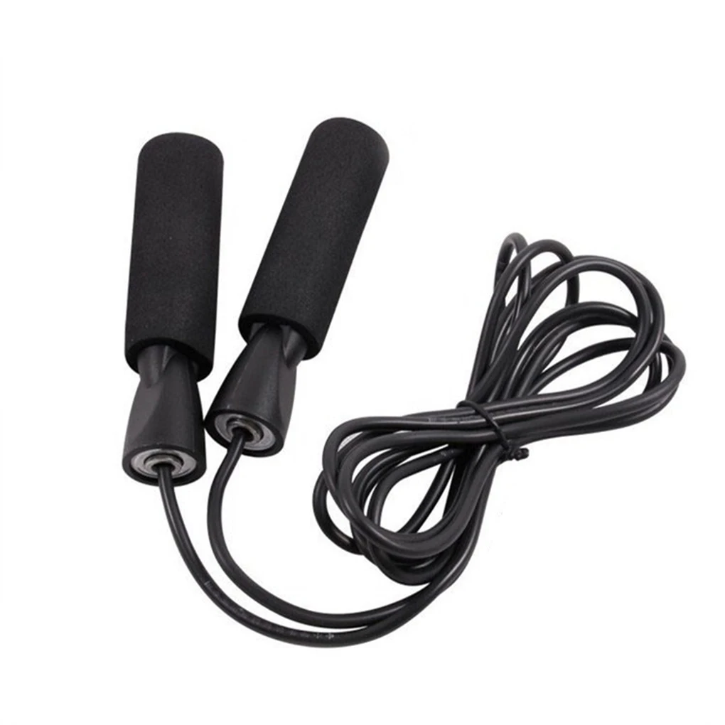 Unisex Adjustable Skipping Rope Anti-Slip Handles Jumping Ropes for Workout Speed Skip Training