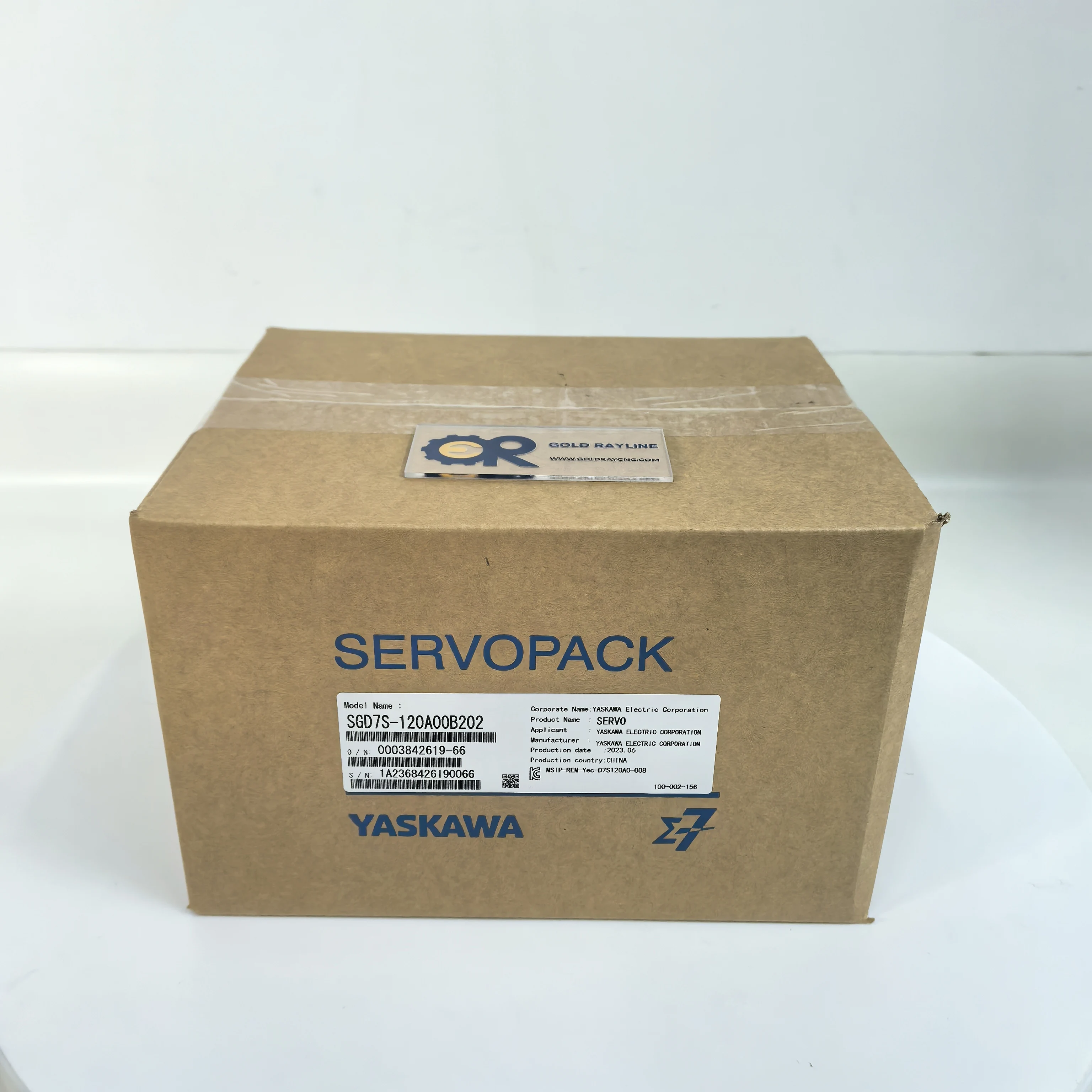 New SGD7S-120A00B202 Yaskawa Servo Drive Expedited Delivery