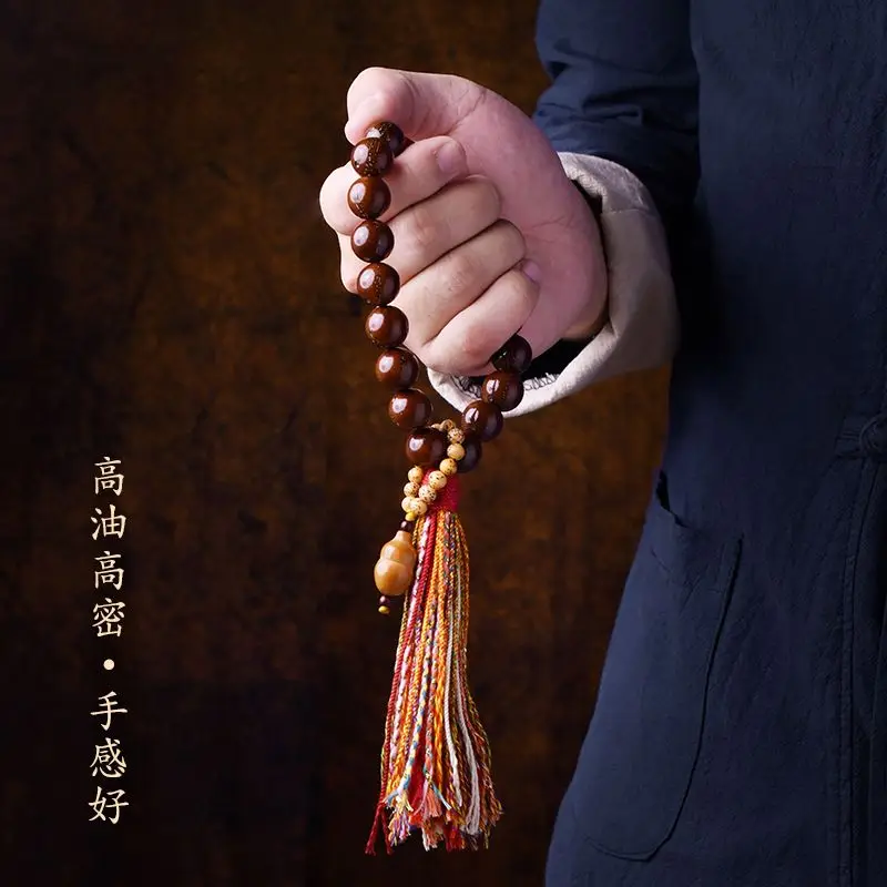 

Оригинальная портативная мышь из фиолетового золота, привлекающая богатство Bodhi Flow Su Pan, играющая с четками и ювелирными изделиями в античном стиле