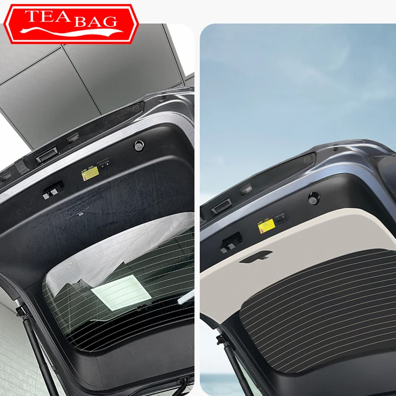 For BYD Song L 2023 2024 Car Styling Trunk Tailgate Anti-scratch Mat Anti-kick Mat Protection Cushion Auto Interior Accessories