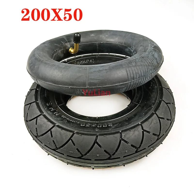 High Quality 200x50 Inner Outer Tire 8 Inch Mini Electric Scooter Tyre Electric Vehicle 200*50 Tire Accessories