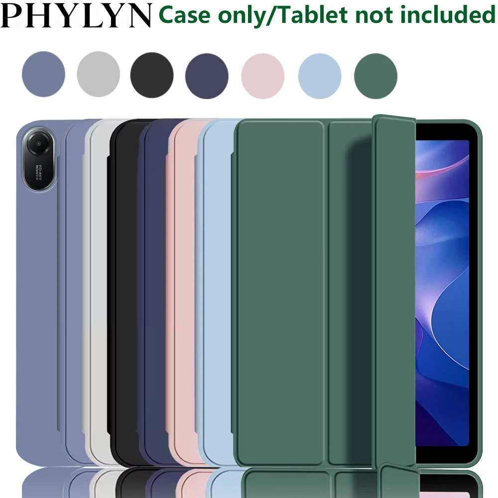 �y�Z�[�����zXiaomi Redmi Pad 2 11�C���` 2025�p�t���b�v�^�u���b�g�P�[�X�A�O�܂�X�^���h�X�}�[�g�J�o�[�i�y���V���z���_�[�t���j�A�I�[�g�X���[�v���E�F�C�N�@�\