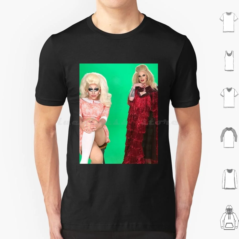 Trixie & Katya-Unhhhh T Shirt 6Xl Cotton Cool Tee Trixie Mattel Katya Katya Zamolodchikova Trixe Trixie And Katya Trixie Mattel