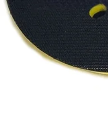 5 Inch 8 Hole Yellow Black Polyurethane Backing Pad Grinding Polishing Sanding Disc For RES-1250 Sander Power Tool Accessories