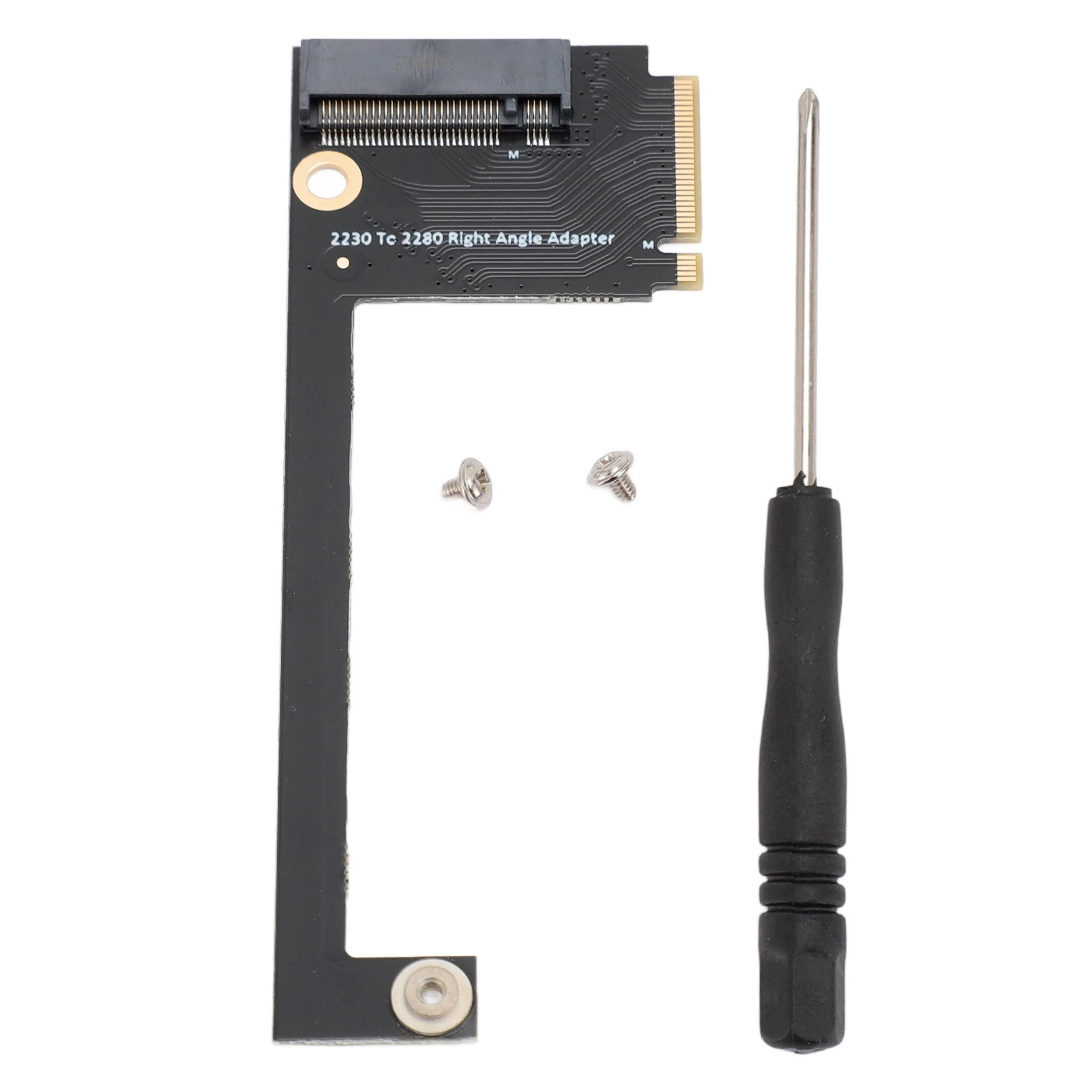 For Rog Ally Handheld Conversion 2230 to 2280 SSD Expansion Board NVME M Key NGFF M.2 PCIE 4.0 3.0 Gold Finger Adapter 90 Degree