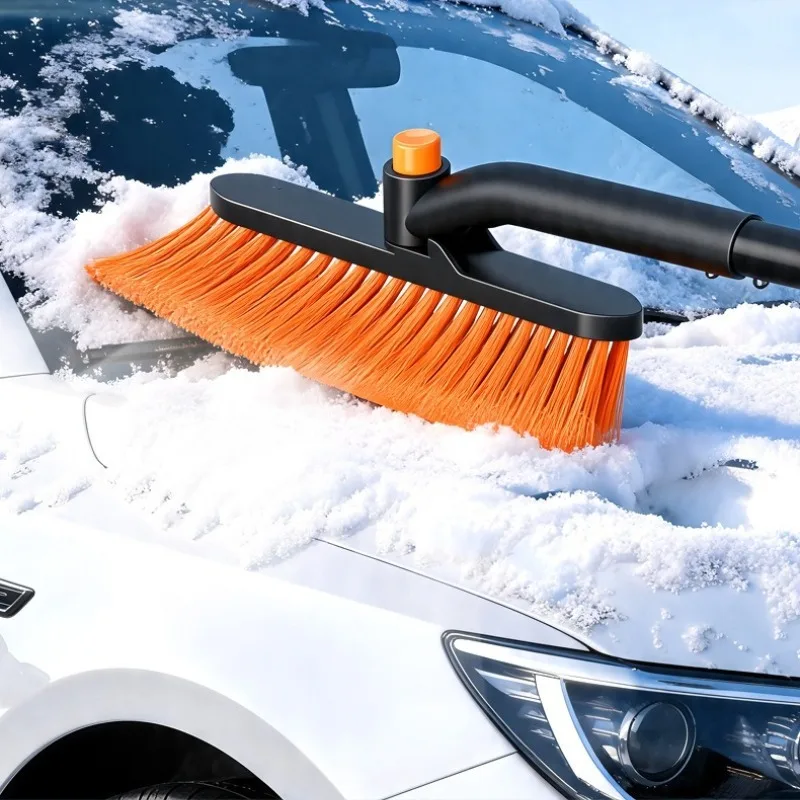 Car Ice Scraper Windshield Snow Removal Shovel Defrost Snow Sweeping Dirt Stain Cleaning Tool for Winter Vehicle Window