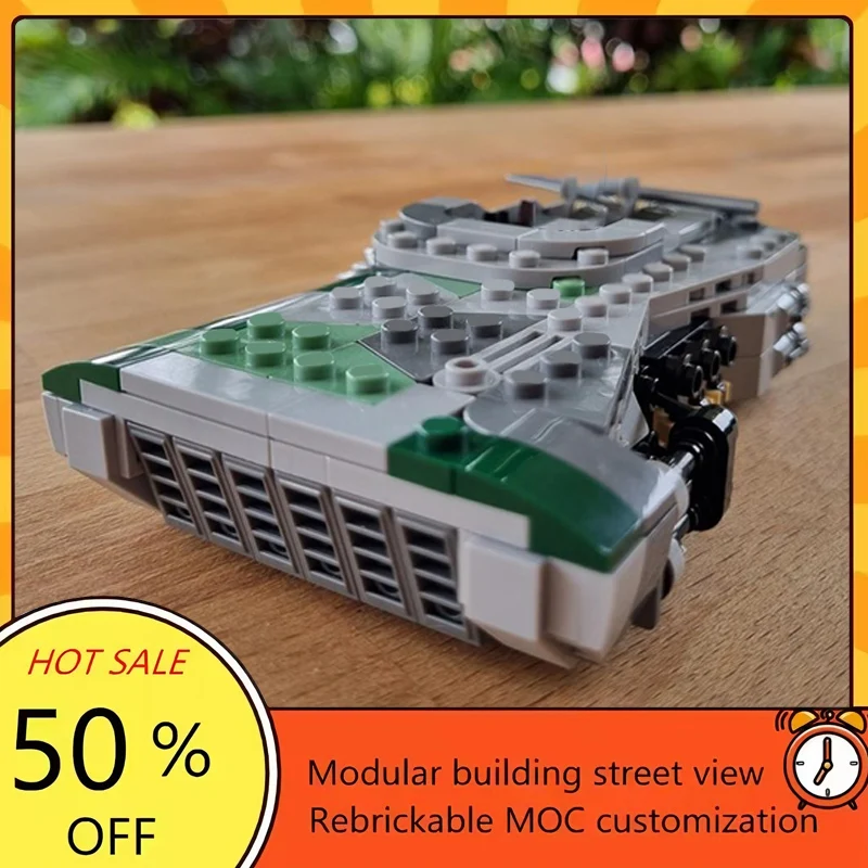 

Набор из 264 деталей: Популярная модель спортивного автомобиля из фильма «Звездные войны», конструктор MOC, модульные технологичные блоки, подарок на праздник, игрушка для сборки, детский набор