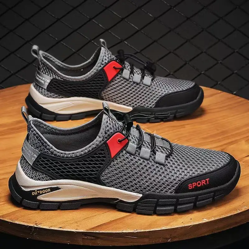 

Мужская летняя обувь Faion для скалолазания на открытом воздухе, дышащая мягкая противоскользящая обувь Spor Casual oes с пересечением воды