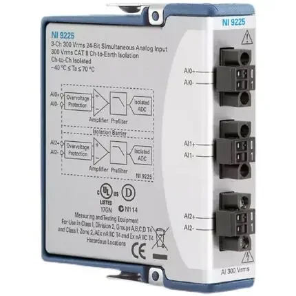 

US NI-9225 Bolt Terminal 780159-01 Genuine Voltage Input Module In Stock