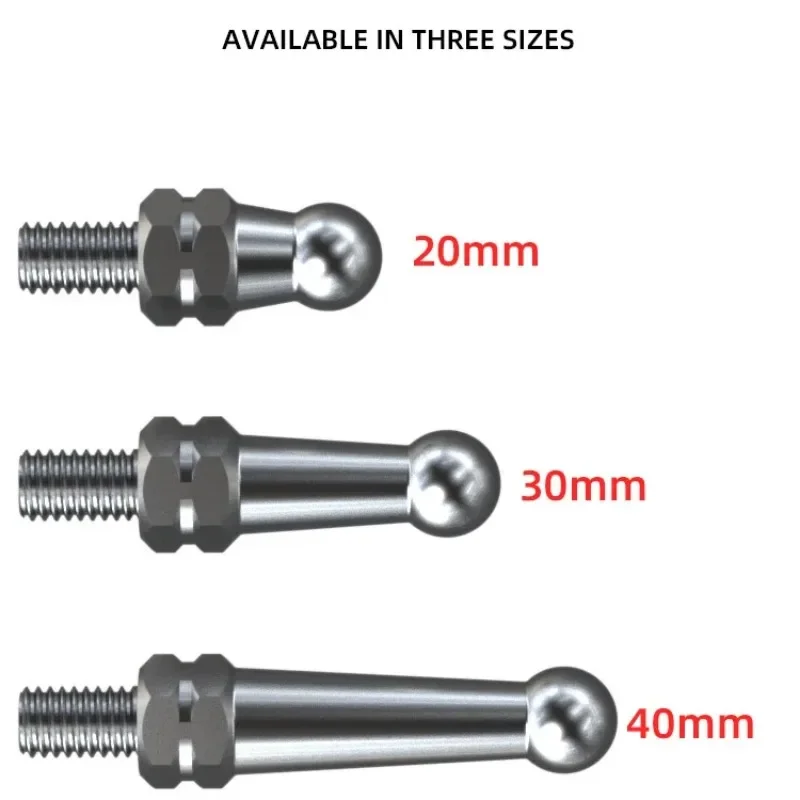 Universal Limit Bolt Pedal para a Motocicleta, Espírito Besta, Parafusos Prego terra, Acessórios para Honda, Kawasaki, Suzuki, Yamaha, BMW, 6mm