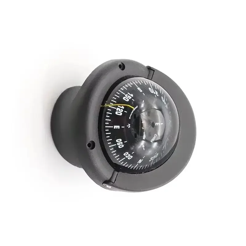 Nuevo Brújula Magnética para Bote Salvavidas Shunfeng CX-65/YT-QX980-B, Brújula Náutica de Pared para Embarcaciones Pequeñas