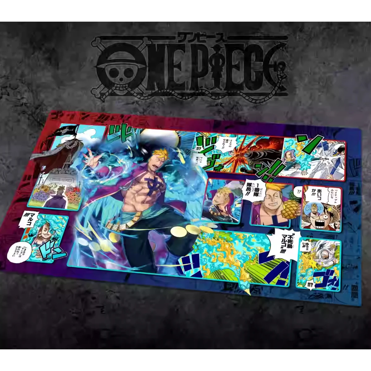 600X350Mm Diy One Piece Zoro Reiju Opcg Card Game Table Mat Comics Opcg Kaidou Luffy Board Game Card Battle Mat Anime Card Gift