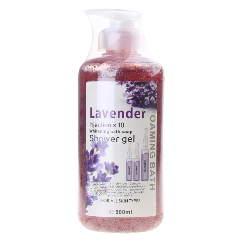 Y1UF Amino Acid Niacinamide Moisturizing Shower Gel Skin Whiten Brighten Deep Cleansing Gentle Hydrating Body Wash Gel