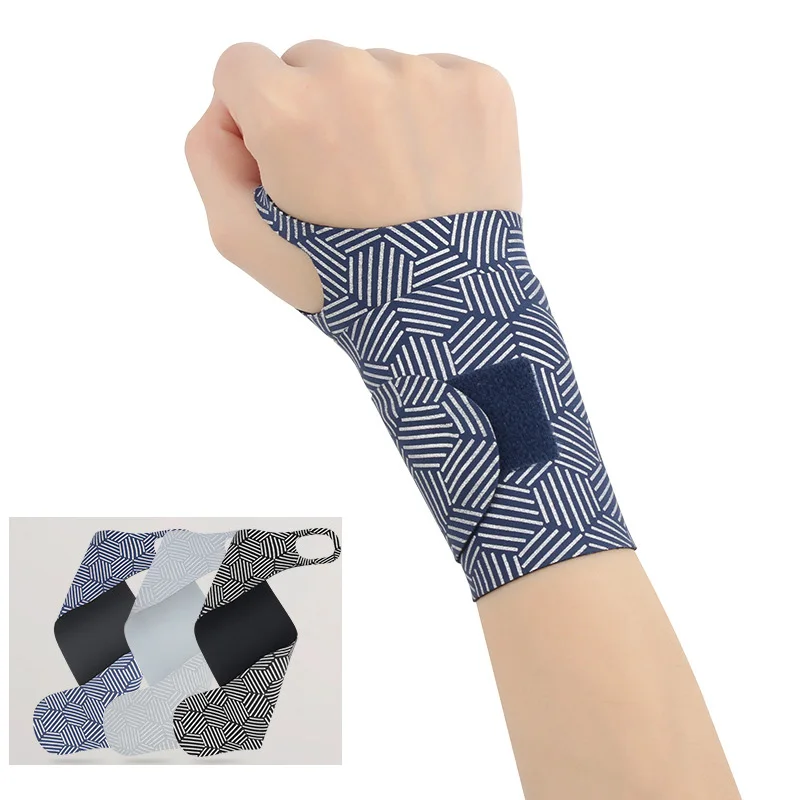 1 Piece Adjustable Wrist Protector Thin Compression Bandage Straps Gym Fitness Badminton Wrist Hand Band  Tendon Sheath Supports