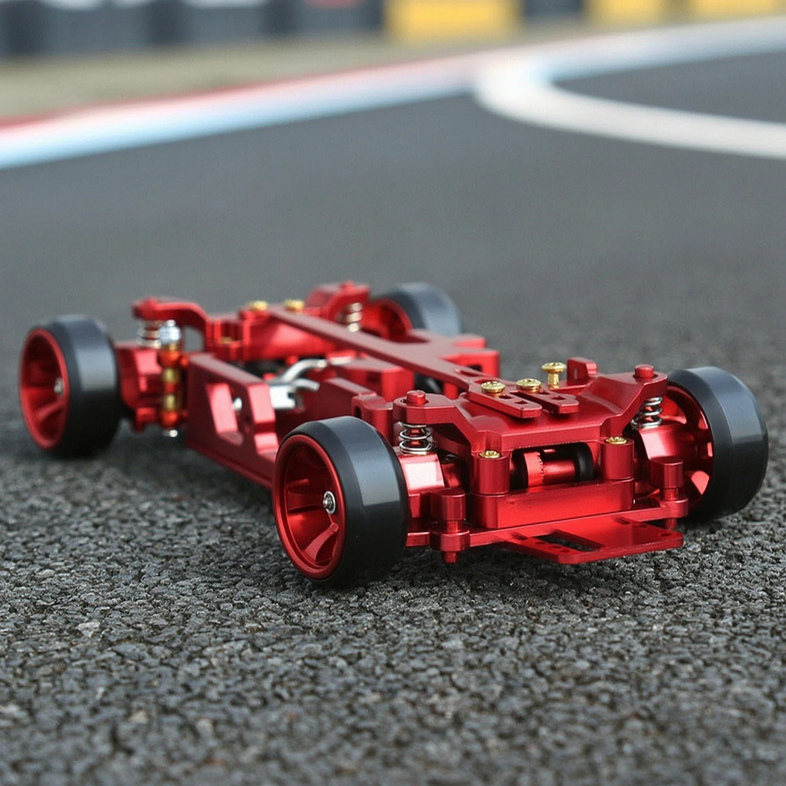Rc Hobby Usa - 1/28 Scale Chassis Kit CNC-Machined RC