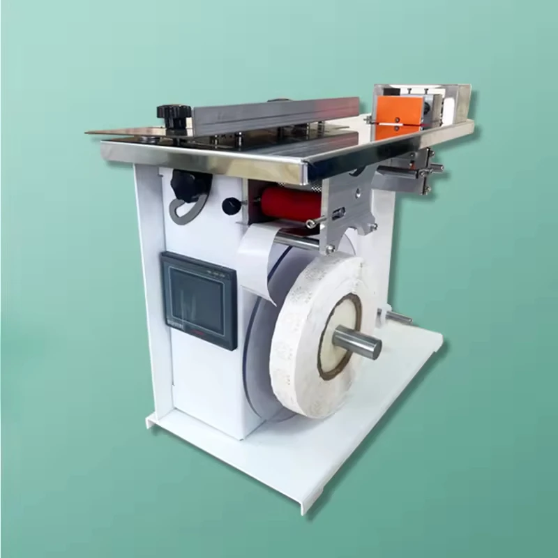Factory Tabletop Adhesive Sticker Semi-Automatic Carton Box Corner Labeling Machine Tamper Adhesive Sticker