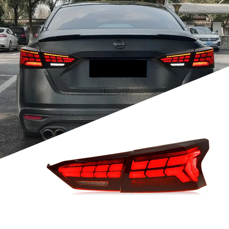 

Modified Car Led DRL Rear Bumper Lamp Taillights For Nissan Altima Teana 2019 2020 2021