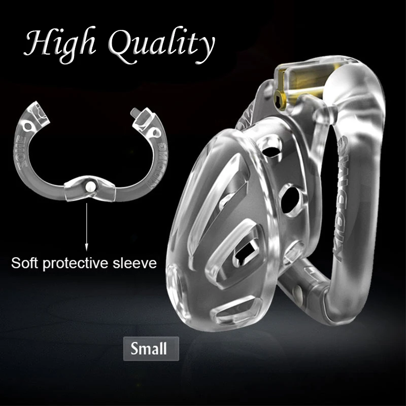 High Quality Openable Ring Design Male Chastity Cage Device With 4 Sizes Cock Ring Vent Hole Cock Cage Sex Toys CB Lock For Men