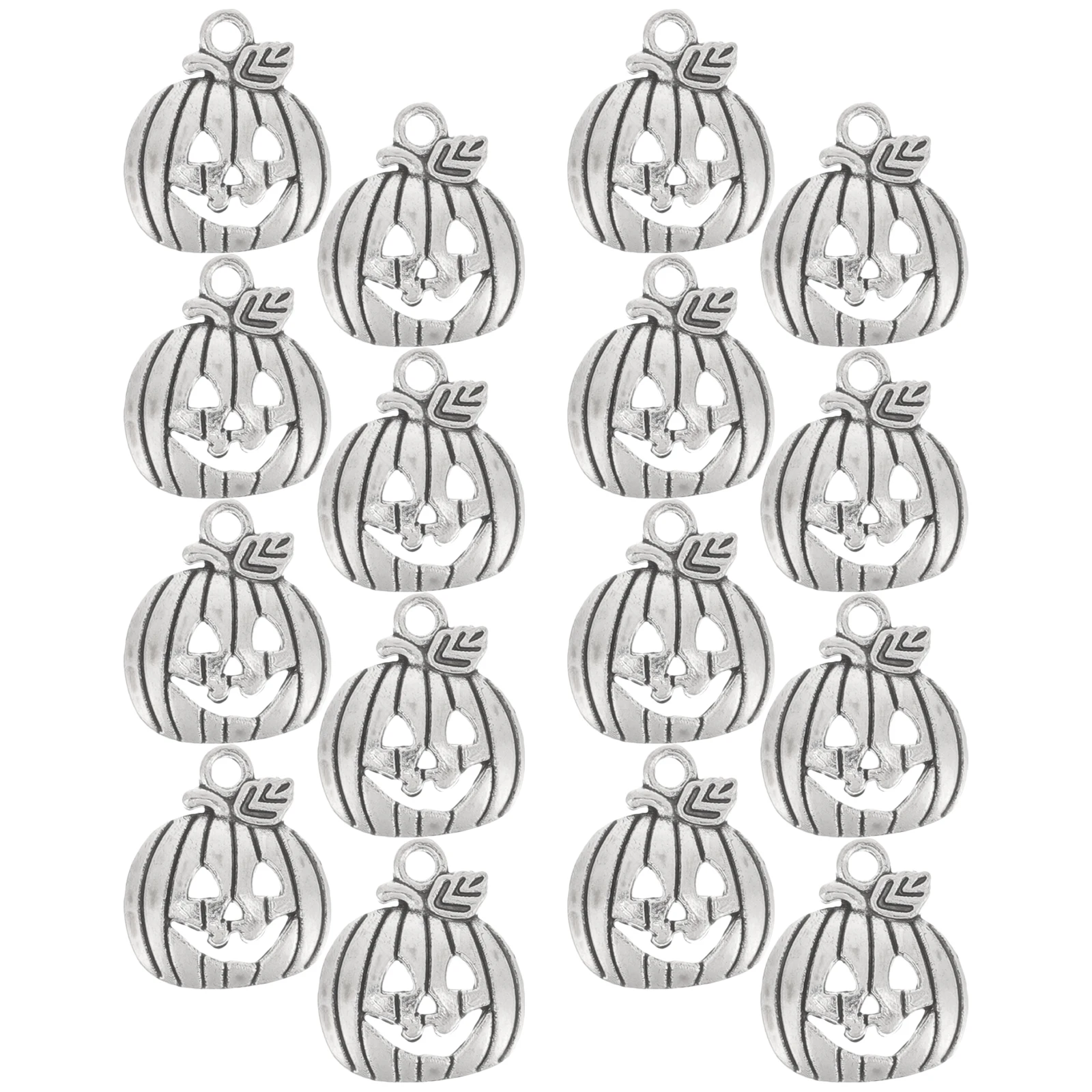 

Charm Pendant Pumpkin Ornaments Necklace Halloween Beads for Jewelry Making Charms Earrings Vintage