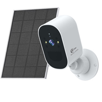 1080P WiFi Camera Solar Outdoor Wireless Battery Powered Security Camera AI PIR Motion Alarm Cloud TF Storage Two Way Audio
