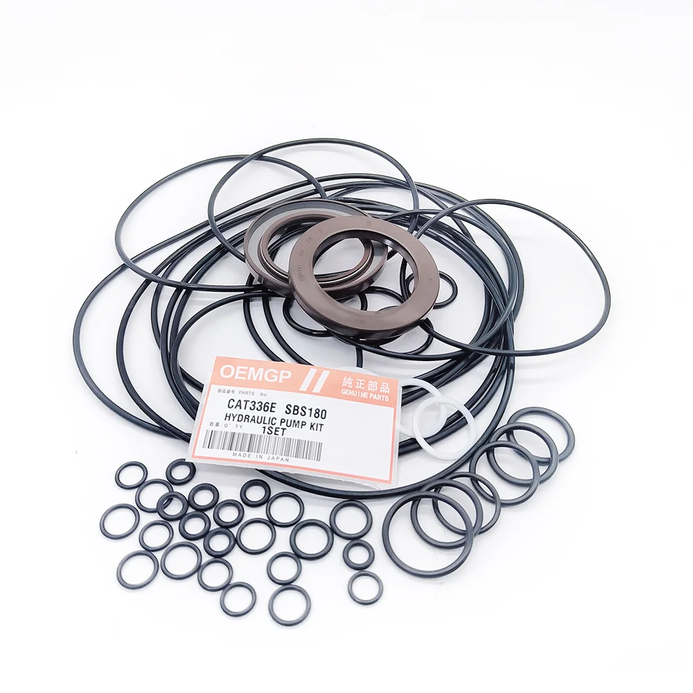 Main Pump Seal Kit CAT336E SBS180 For excavator Carter hydraulic pump seal kit