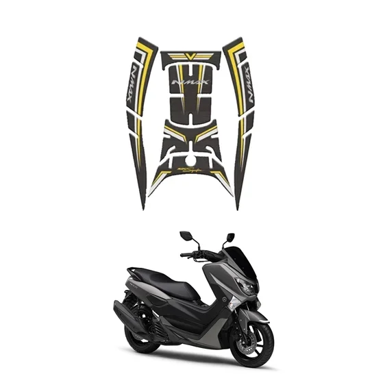 For NMAX155 2020 Motorcycle Tank Pad Protector 3D Gel Sticker Decal - 2