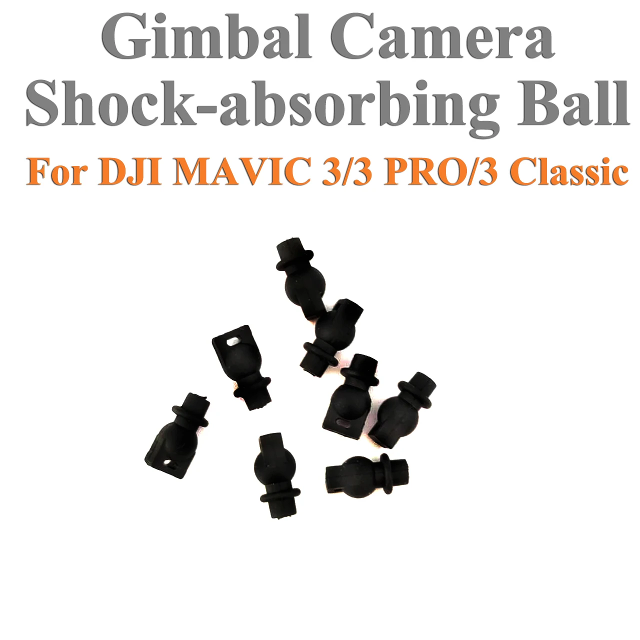 Gimbal Rubber Damping Cushion for DJI Mavic 3 Pro Shock-absorber Ball Replacement for DJI Mavic 3/3 Classic Repair Parts ACC