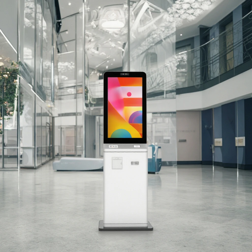 Dispenser with SDK Function for Payment Solutions Self-Service Floor-Standing Windows Kiosk Machine Barcode Reader Ticket