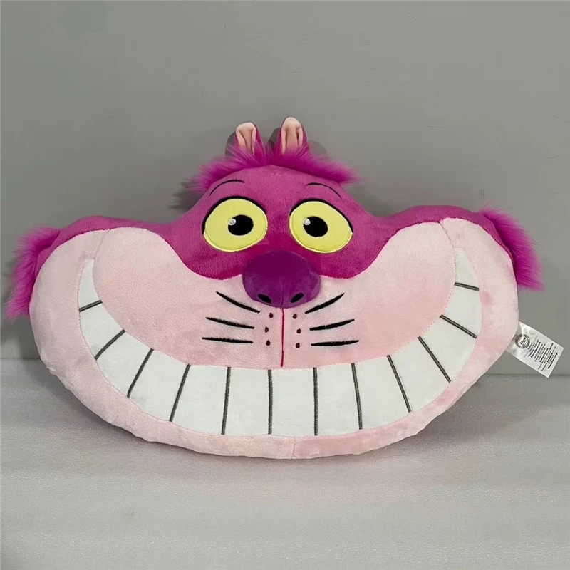 1piece Disney Alice's Adventures in Wonder Cheshire cat throw pillow Cute Cheshire Cat Stuffed Animals Toys