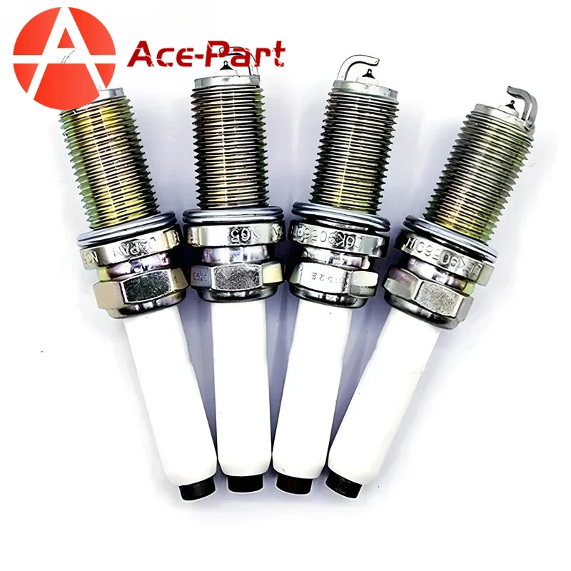 

4PCS PLFER7A8EG 06K905612 06K905601B Platinum Spark Plug For Audi A3 A4 A6 Allroad Q7 TT VW Golf Skoda Octavia Seat 2002-