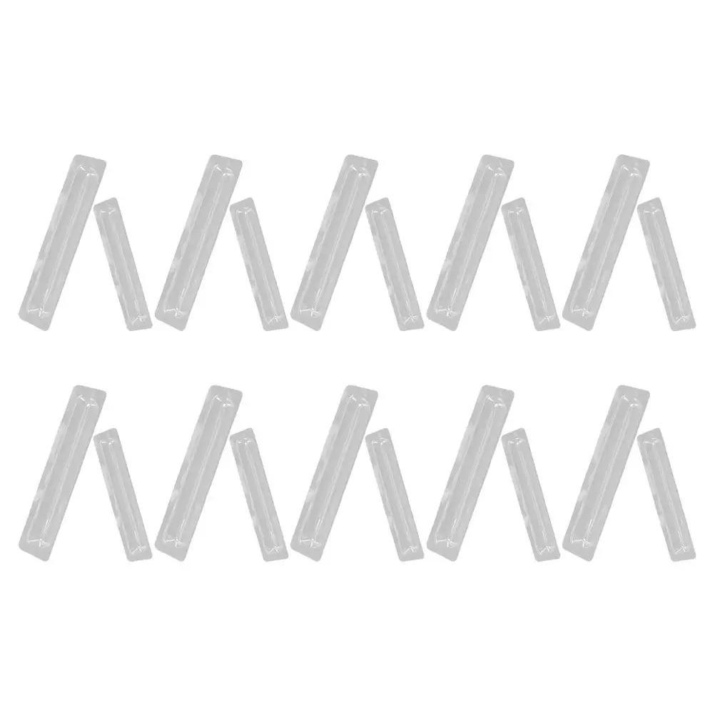 20Pcs Clock Hands Protective Covers Transparent Sturdy PVC Wall Clock Pointer Shield Lightweight Portable Anti-Pressure