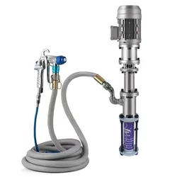 브러시리스 모터 다기능 휴대용 리얼 스톤 스프레이 기계, 퍼티 코팅 장치, 고압 벽 페인트 분무기, 2.8KW