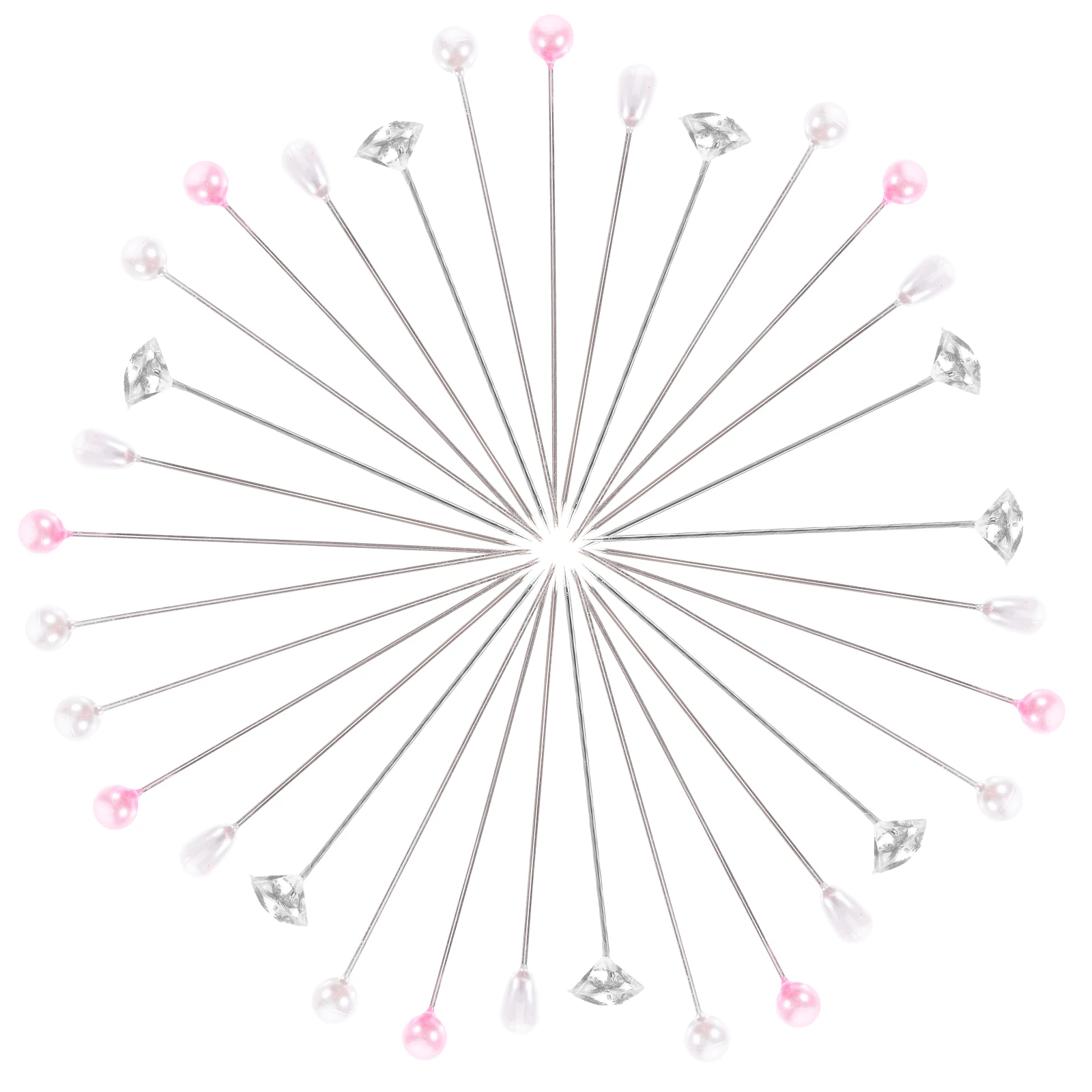 

4 Sets 8 52mm 55mm White Pear Pins 6 65mm Pearl Pins Sewing Straight DIY Quilting Household Accessories