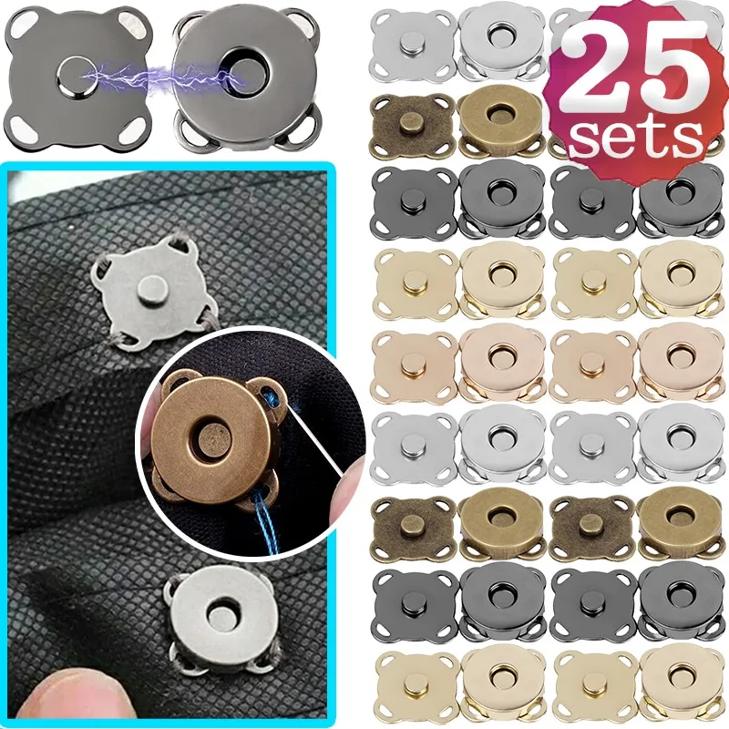 

DIY Bags Magnetic Buckle Clothing Magnet Plum Shaped Button Invisible Flower Shape Magnetism Clasp Clothes Parts Bag Accessories