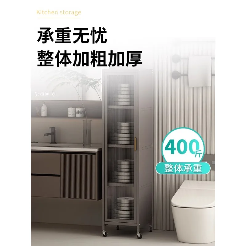 Third floor bathroom storage rack, cosmetics, tissues, toilets, toiletries storage cabinet, toilet seat side cabinet