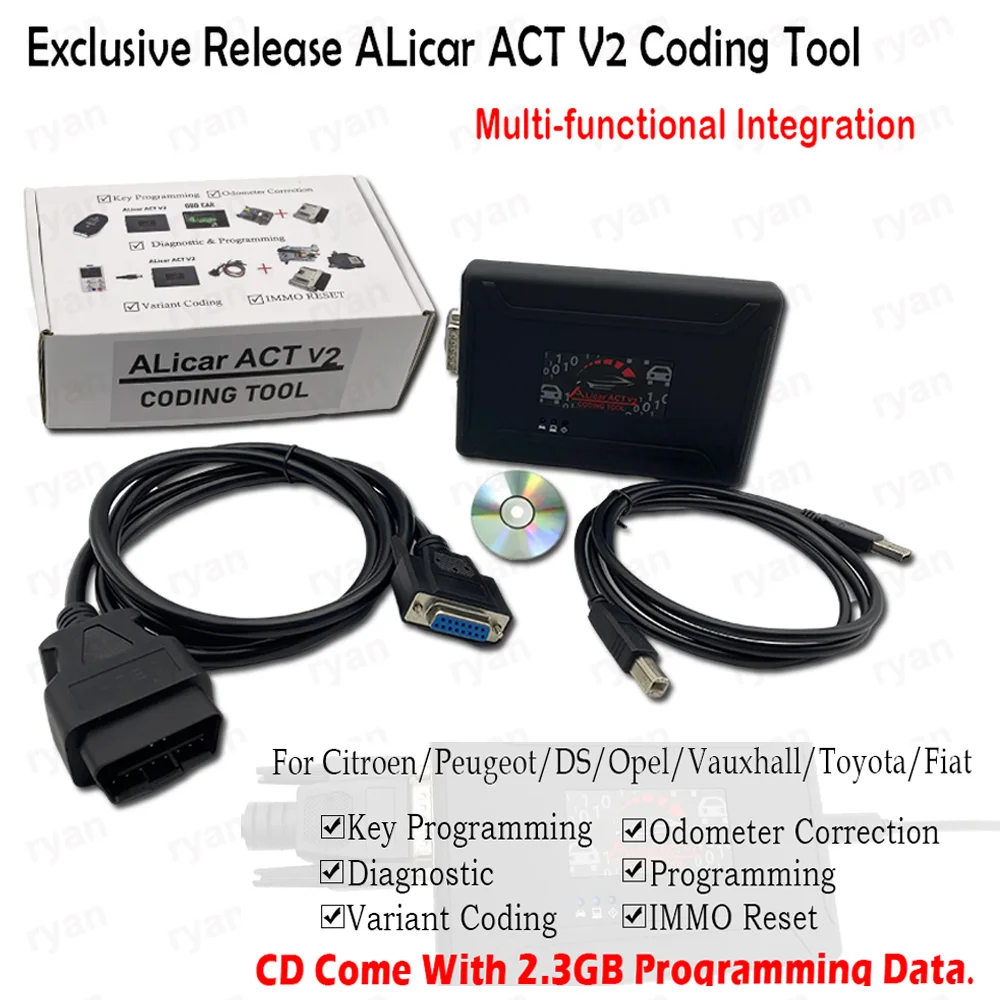 

New ALicar ACT V2 Coding Tool Exclusive Release Multifunctional Integration Auto Diagnostic Tools Multiple Vehicle Brands