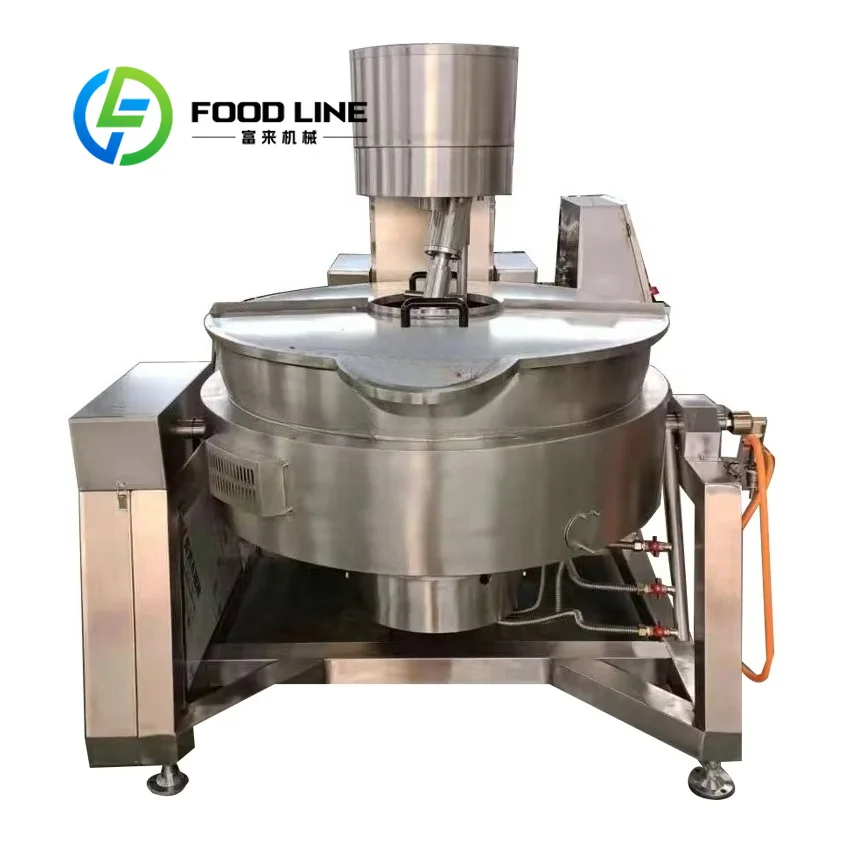 Commercial Planetary Mixing Cooker Large Capacity Inner Tank Suitable For Bulk Food Frying Boiling And Thick Sauce Preparation