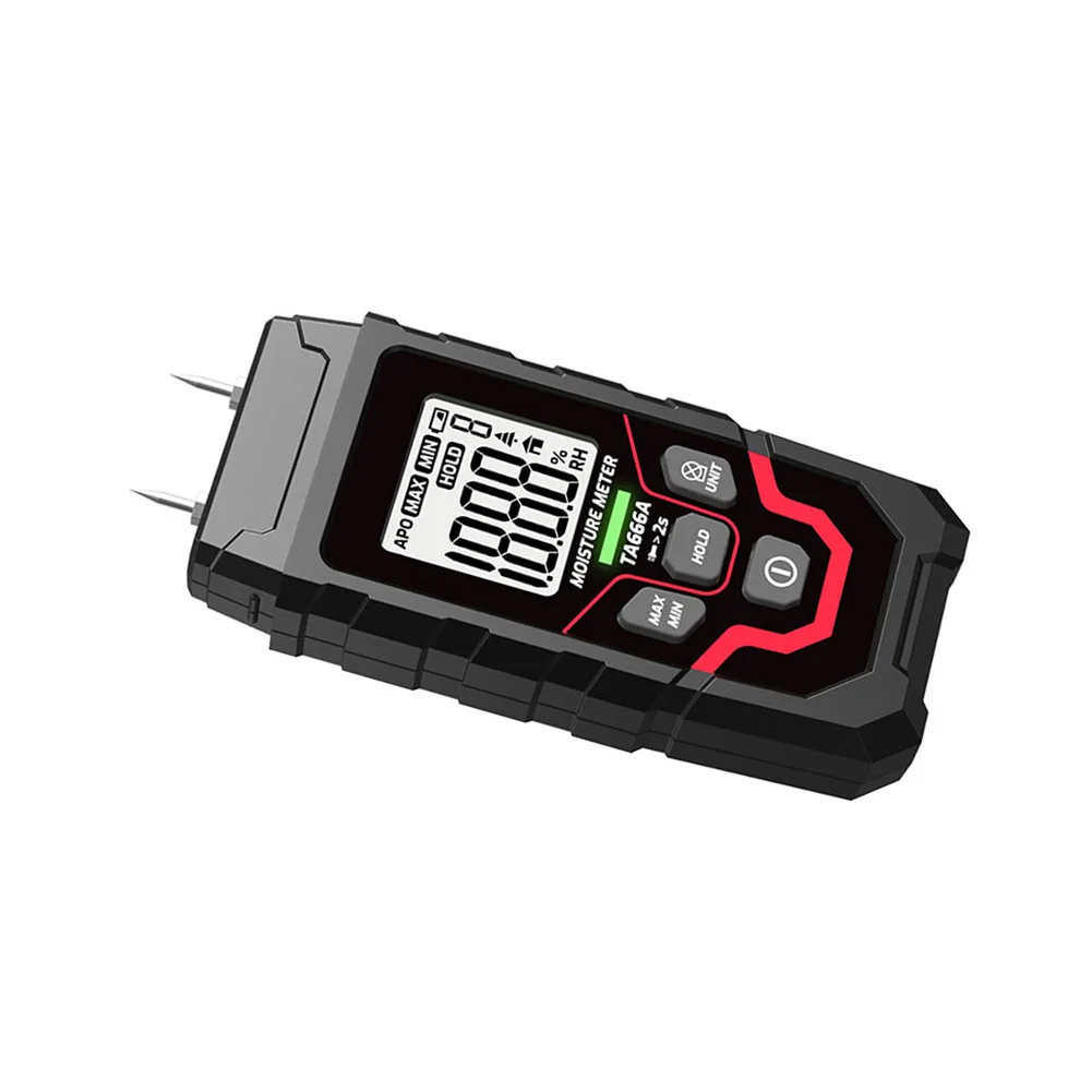 

Цифровой измеритель влажности TA666A для мониторинга влажности древесины и конструкционных материалов в помещениях