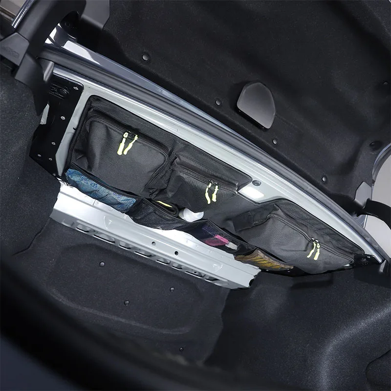Multifunctional Trunk Hanging Storage Bag Car Trunk Organizer Car Trunk Box Car Storage Supplies For BMW 5 Series G60 2024-2026+