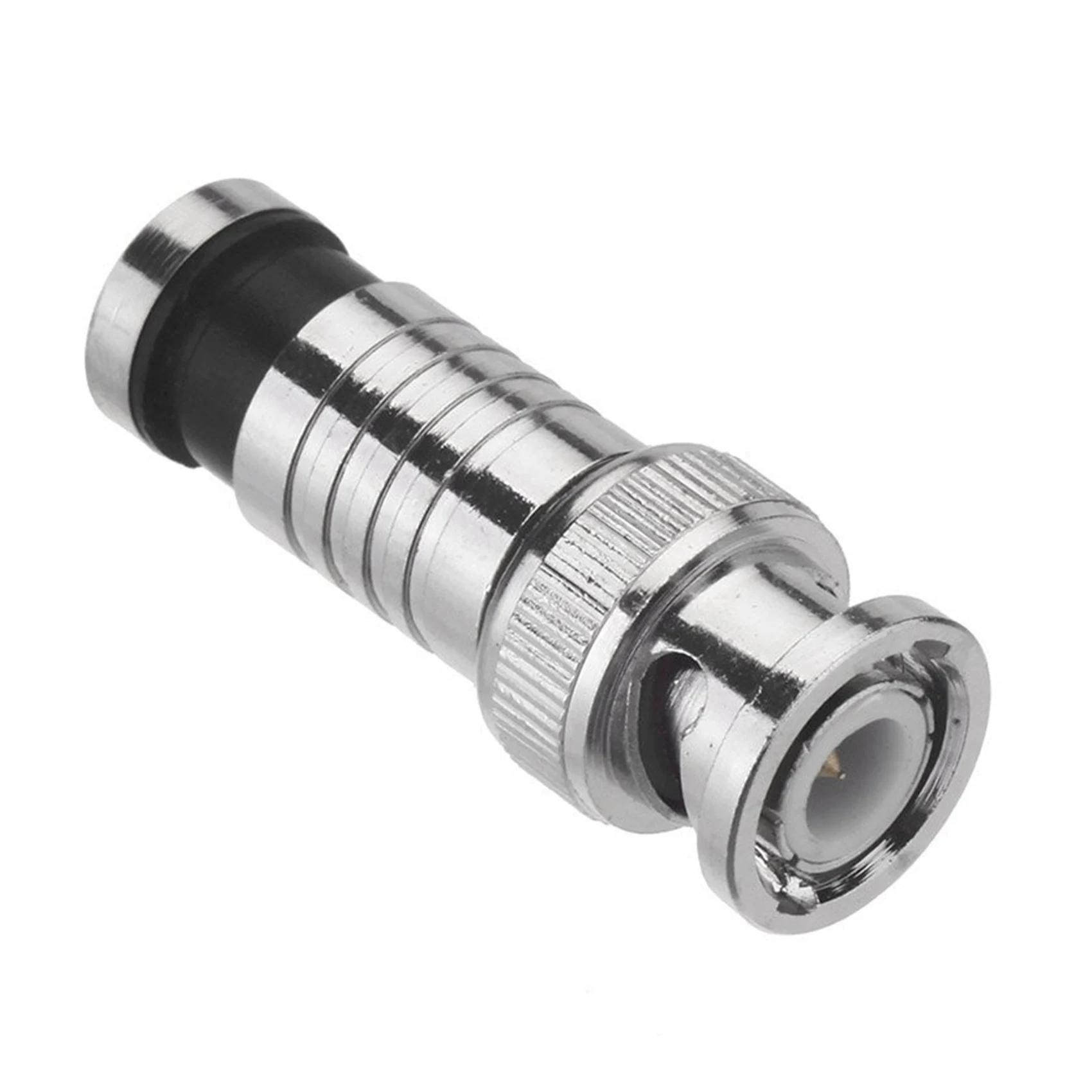 B29C-30 Pcs BNC Compression Connector For Coax RG59 Cable CCTV Cameras