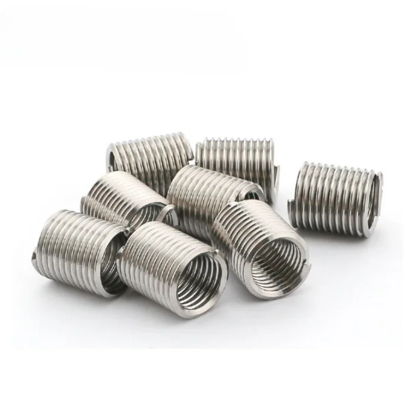 Kit de reparación roscas acero inoxidable, 10 Uds., M3, M4, M5, M6, M8, M10, M12, M14, M16, Kit reparación roscas ti