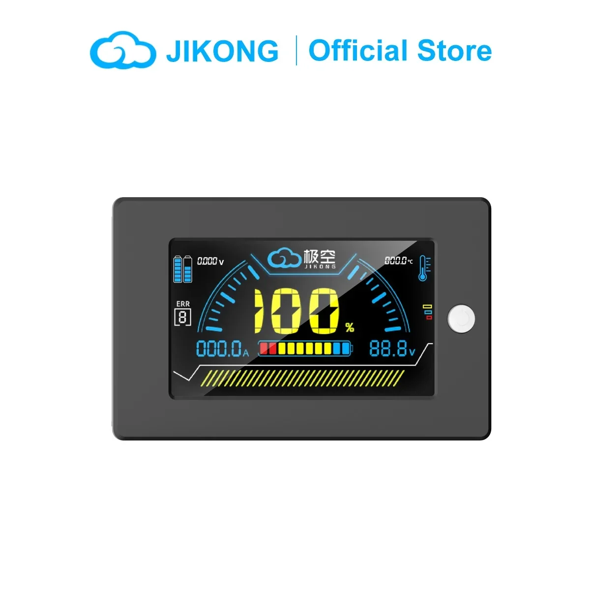 مؤشر درجة الحرارة JIKONG JK LCD ، SOC ، BMS TFT ، شاشة عرض "، من JIKONG JK ، مناسبة لjikong JK ، تيار الجهد