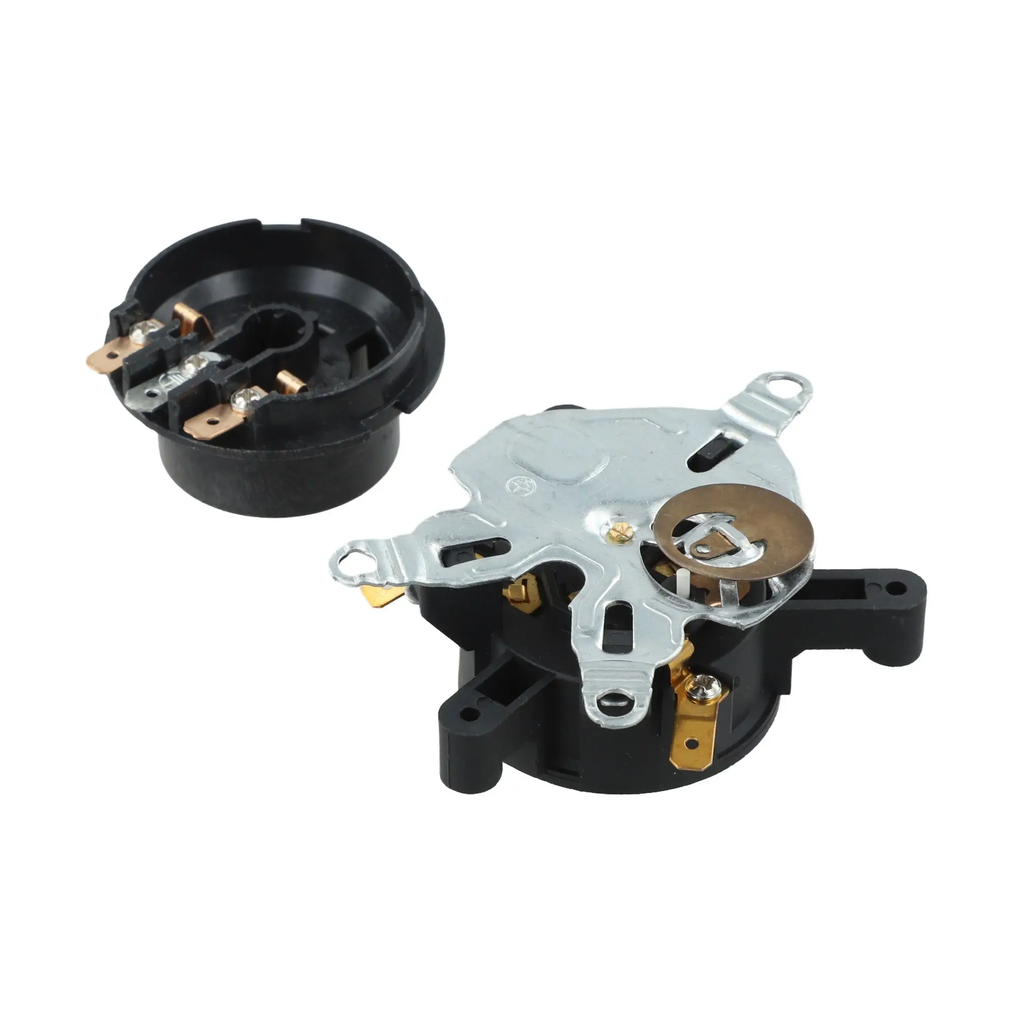 Versatile Kettle Thermostat Switch Black Electric Kettle Thermostat Flame-Retardant Material Thermal Conductivity