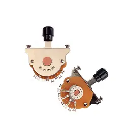 Miwayer Electric Guitar Switch 3 way 4 way 5 Way Metal Plastic 1pcs Tips Switch with Screws Electric Guitar Accessories