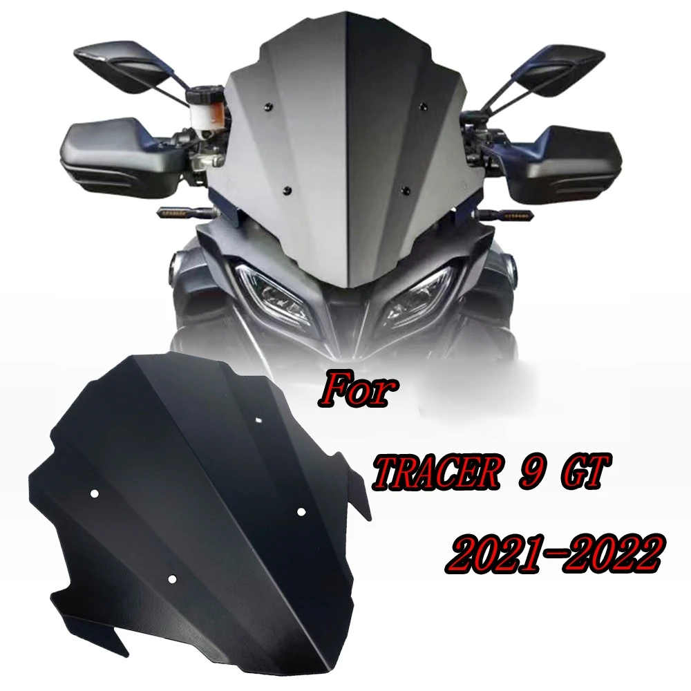 Motorcycle Accessories Travel Visor for YAMAHA MT-09 TRACER / GT 2021 2022, TRACER 9 / GT 2021 Accessories Windshield